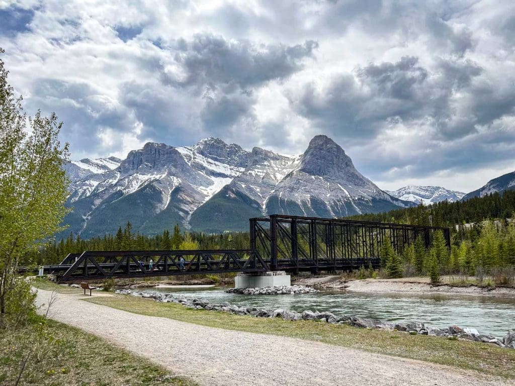 Engine bridge in Canmore.