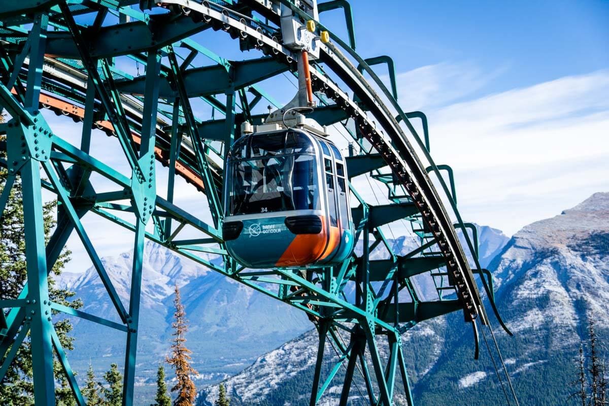 Banff Gondola up Sulphur Mountain