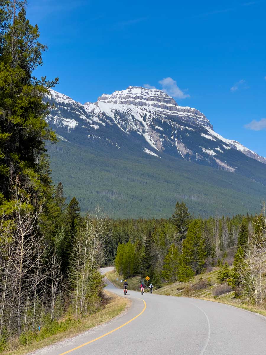 Cycling the Bow Valley Parkway with Kids.