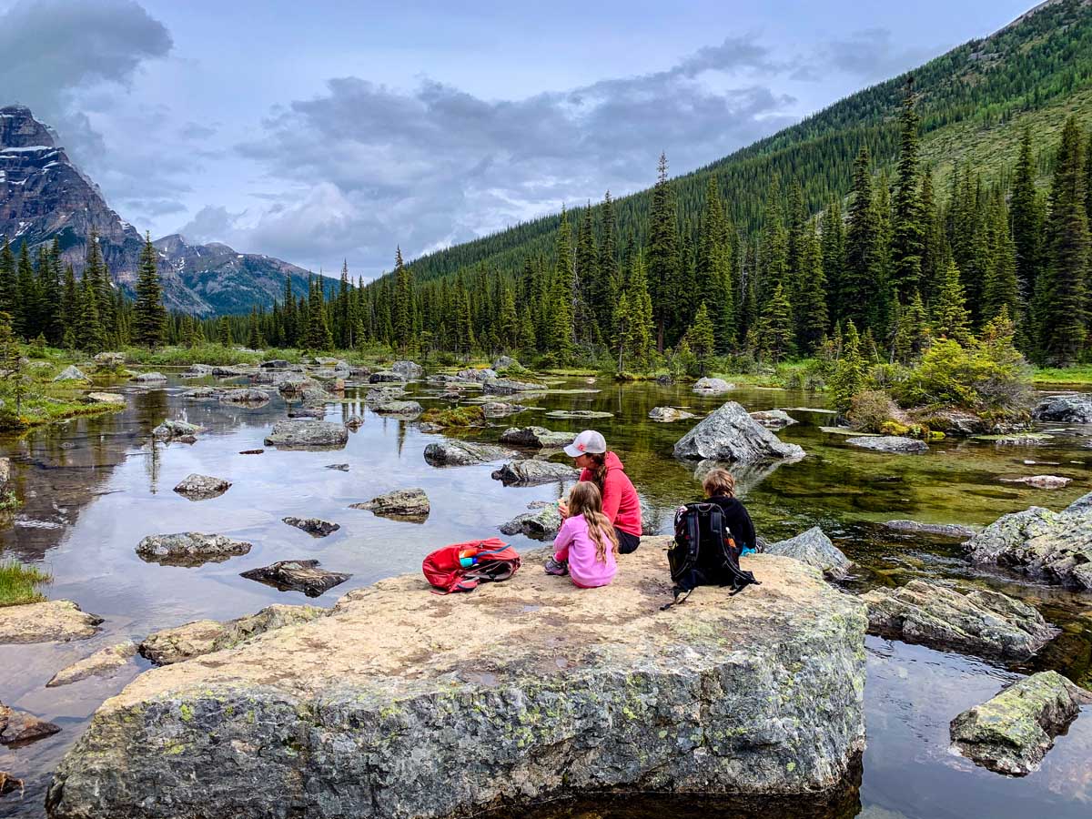 Hiking to Consolation Lakes with Kids